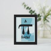 Invitations de Social de tarte de partie ou (Debout devant)