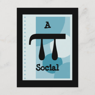 Invitations de Social de tarte de partie ou