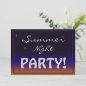 Invitations de soirée d'été (Debout devant)