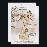 Invitations de son Wedding shower et ses<br><div class="desc">Une belle invitation wedding shower parfaite pour les couples avec une paire de girafes. (Pix). La carte est facile à customiser avec votre libellé, police et couleur de police. Pas exactement ce que vous cherchez ? Tous nos produits peuvent être conçus sur mesure pour répondre à vos besoins sans frais...</div>