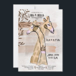 Invitations de son Wedding shower et ses<br><div class="desc">Une belle invitation wedding shower parfaite pour les couples avec une paire de girafes. (Pix). La carte est facile à customiser avec votre libellé, police et couleur de police. Pas exactement ce que vous cherchez ? Tous nos produits peuvent être conçus sur mesure pour répondre à vos besoins sans frais...</div>