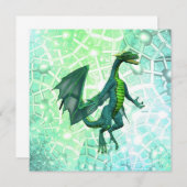 Invitations de souffle de dragons (Devant / Derrière)