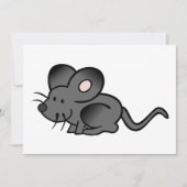 Invitations de souris de dessin (Devant)