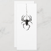 Invitations de Spider on Strand (Black) (Devant / Derrière)