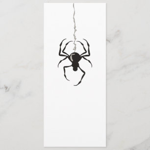 Invitations de Spider on Strand (Black)