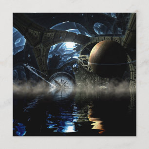 Invitations de Steampunk Party personnalisées