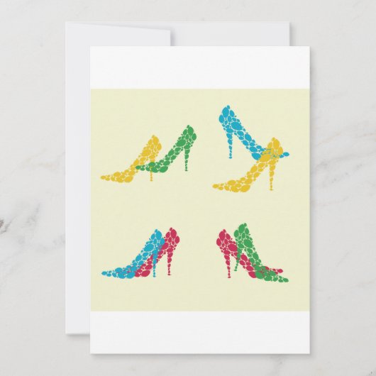 Invitations de talons élevés (Devant)