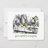 Invitations de Tea Party (Devant)