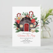 Invitations de Tea Party (Debout devant)