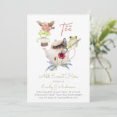 Invitations de Tea Party pour n'importe quel budge (Debout devant)