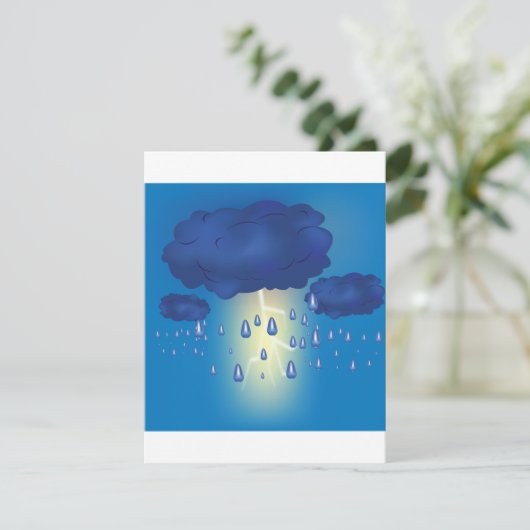 Invitations de tempête de foudre (Debout devant)