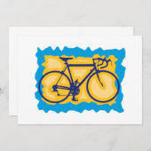 Invitations de timbres à vélo (Devant / Derrière)