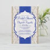 Invitations de toile de Fête de la mariée de (Debout devant)