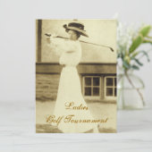 Invitations de tournoi de golf de dames (Debout devant)