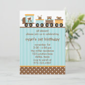 Invitations de train animal (Debout devant)