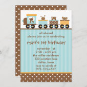 Invitations de train animal (Devant / Derrière)