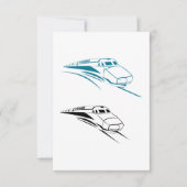 Invitations de trains rapides (Devant)