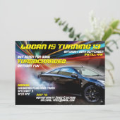 Invitations de Turbocharge Street Racing Party (Debout devant)