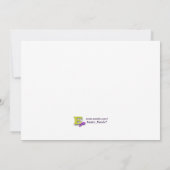 Invitations de vacances de famille de célébration (Dos)