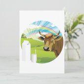 Invitations De Vaches Et De Lait