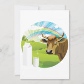 Invitations De Vaches Et De Lait (Devant)