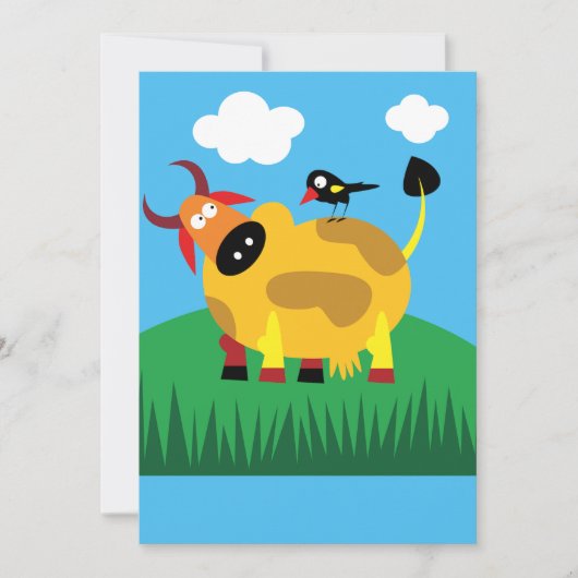 Invitations De Vaches Et De Noirs (Devant)