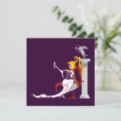 Invitations de Vénus et d'eros (Debout devant)