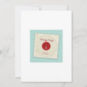 Invitations de vieux disques de vinyle (Devant)