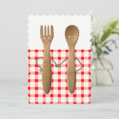 Invitations de Wedding shower Couples (Debout devant)