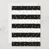 Invitations de Wedding shower élégantes (Dos)