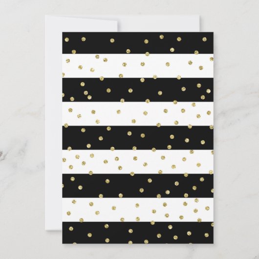 Invitations de Wedding shower élégantes (Dos)