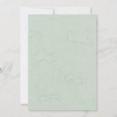 Invitations de Wedding shower Floral Chic Rose (Dos)