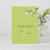 Invitations de White Sakura en fleurs (Debout devant)