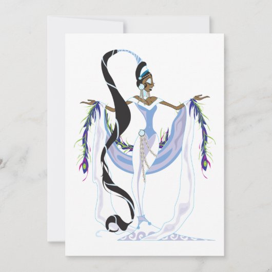 Invitations de Yemaya Divina (Devant)