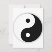 Invitations de Yin Yang (Devant)