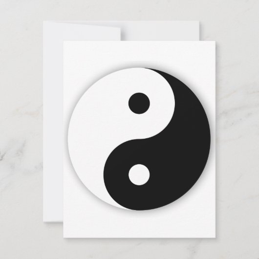 Invitations de Yin Yang (Devant)
