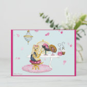 Invitations de Yorkie Boudoir (Debout devant)
