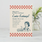 Invitations d'échange de cookies (Debout devant)