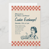 Invitations d'échange de cookies (Devant / Derrière)