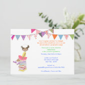 Invitations d'école maternelle ou de jardin (Debout devant)