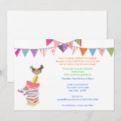 Invitations d'école maternelle ou de jardin (Devant / Derrière)