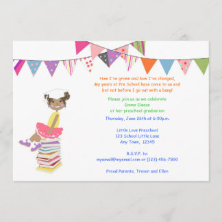 Invitations d'école maternelle ou de jardin