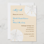 Invitations décontractées de mariage du dollar de (Devant)