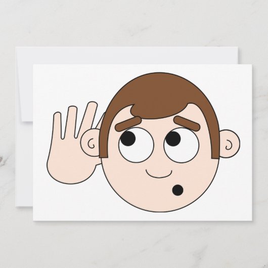 Invitations d'écoute (Devant)