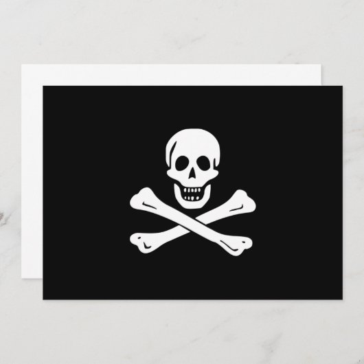 Invitations d'Edward England (Devant / Derrière)