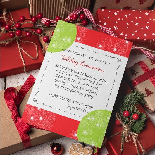 Invitations Déjeuner des nouveaux membres