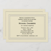 Invitations d'entreprise à plusieurs niveaux (Devant / Derrière)