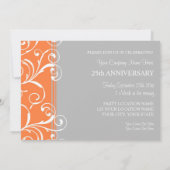 Invitations d'entreprise de fête d'anniversaire (Dos)