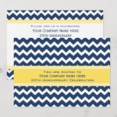 Invitations d'entreprise de fête d'anniversaire (Devant / Derrière)