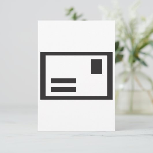 Invitations d'enveloppes noires (Debout devant)